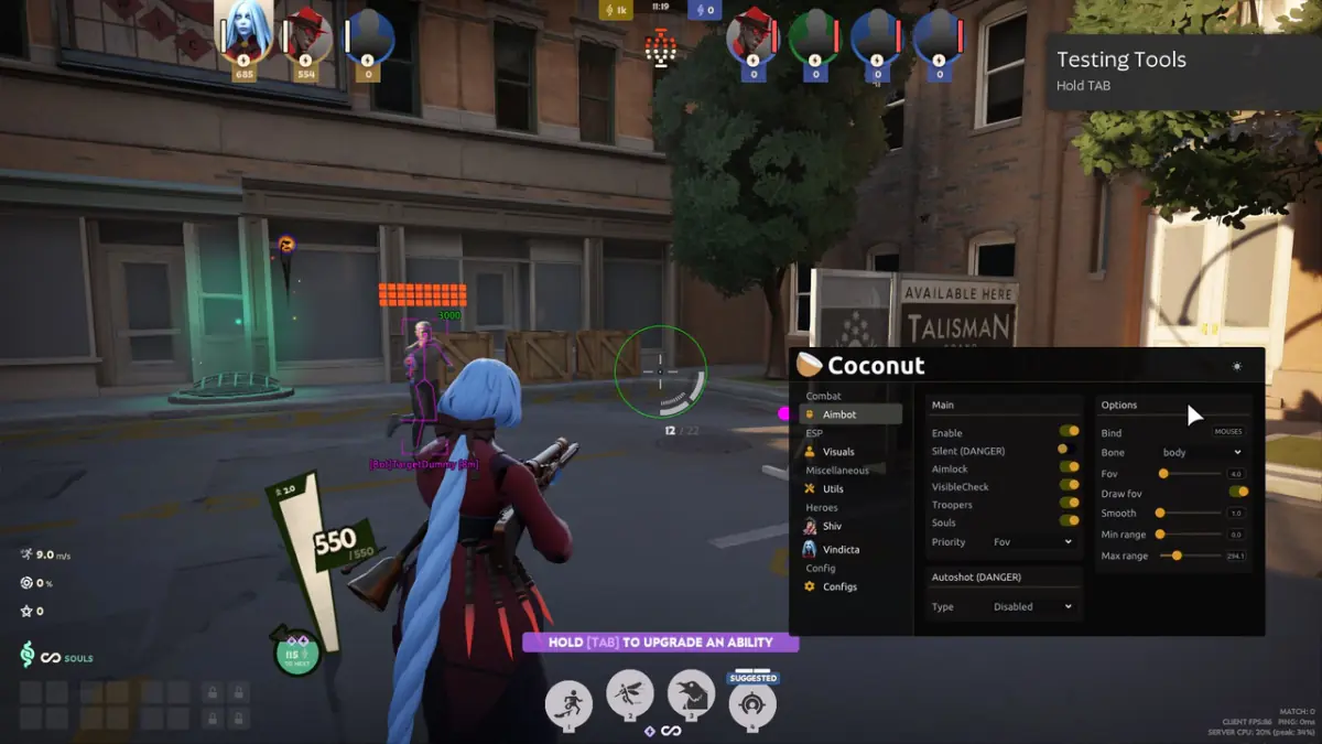 COCONUT — Deadlock screenshot 1
