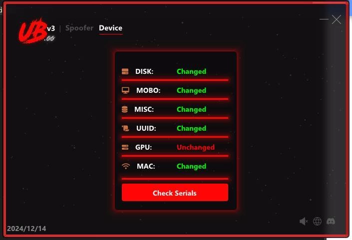 UBGG Spoofer — Spoofer screenshot 1
