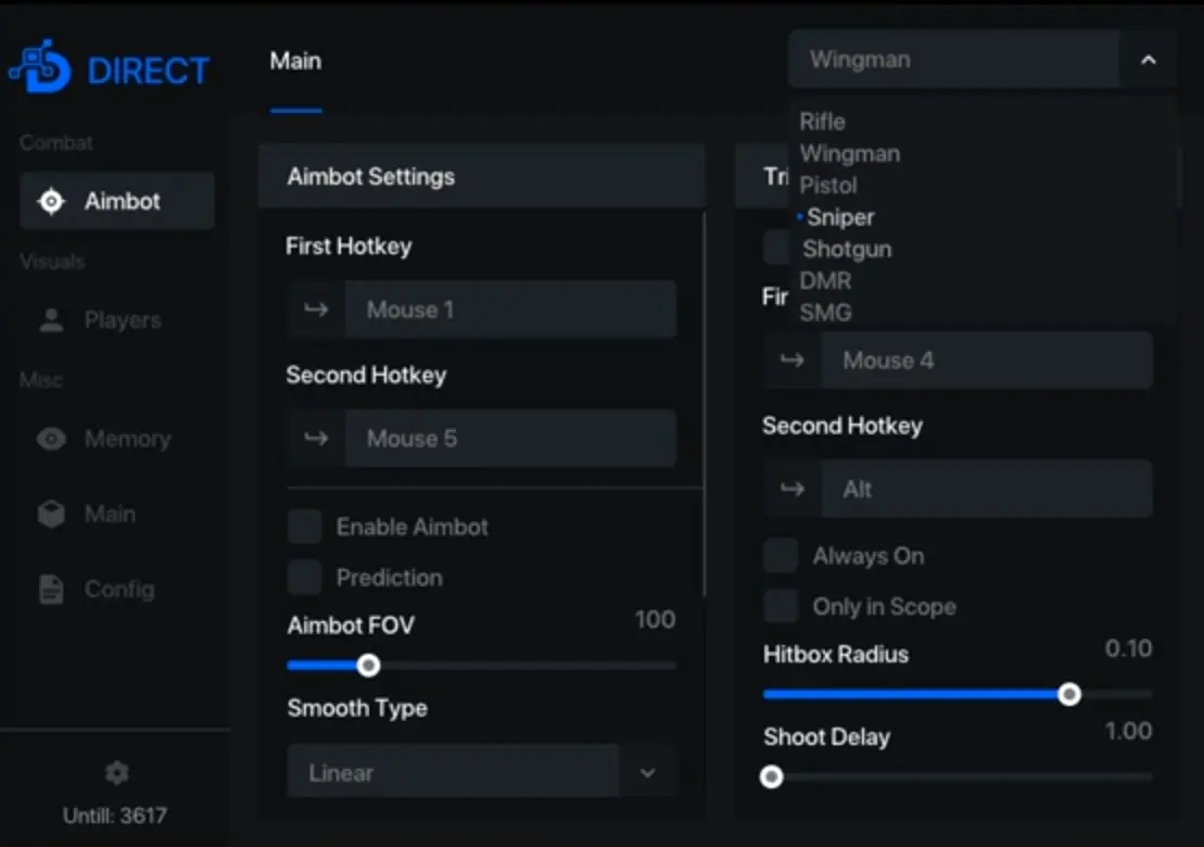 Direct Apex DMA — Apex Legends screenshot 1