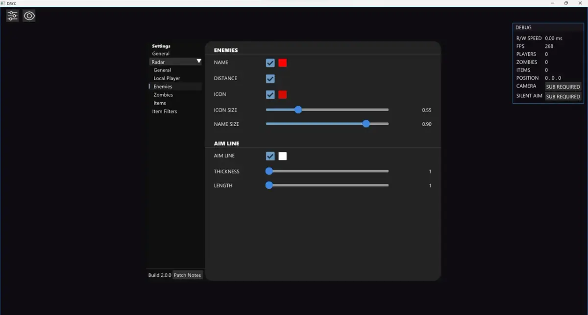 Clutch Dayz Radar DMA — DMA CHEATS screenshot 5