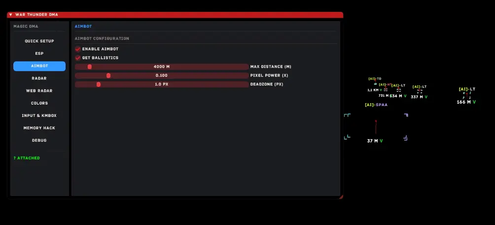 Magic Tundra DMA — DMA CHEATS screenshot 3