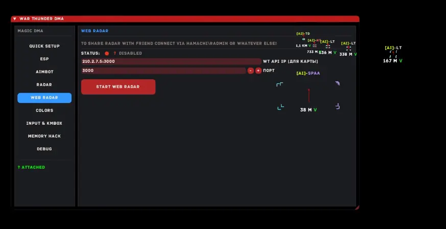 Magic Tundra DMA — DMA CHEATS screenshot 2