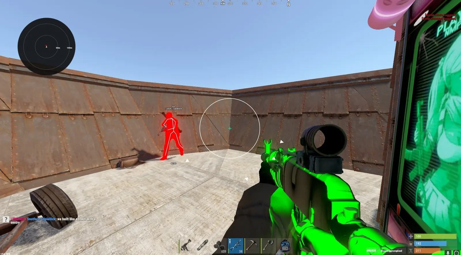 Disconnect External — Rust screenshot 3