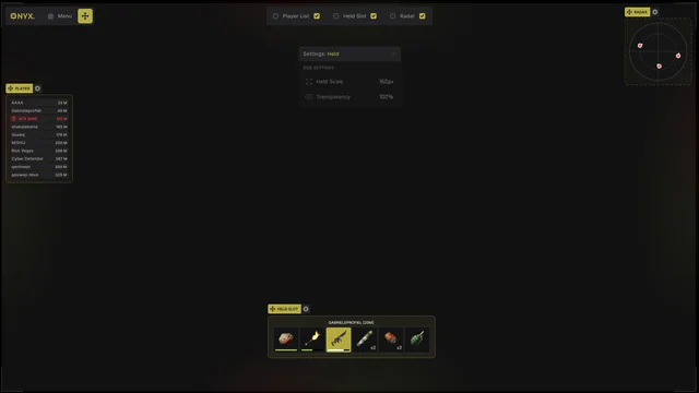 Onyx Rust DMA — DMA CHEATS screenshot 3